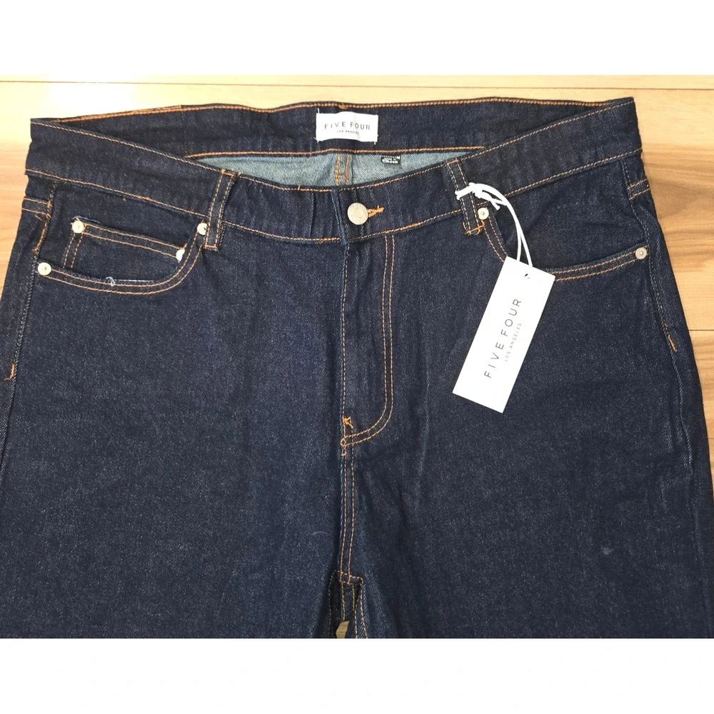 Five Four Rollins Jeans Mens Dark Indigo Size 36x32 Straight NWT‎